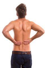 Fototapeta premium Back pain