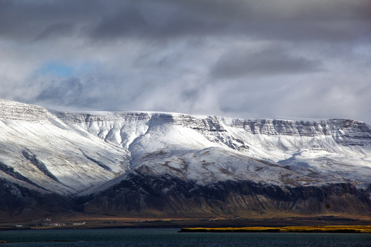 Fototapeta Mt. Esja, Reykjavík, Ísland