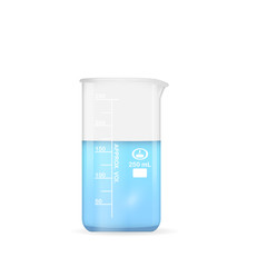 Chemical beaker, 250 ml volume