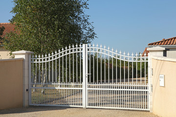 Portail d'une maison