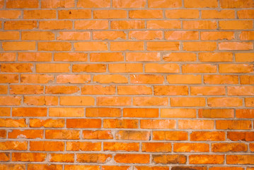 Background of old vintage brick wall