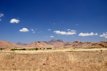 Mountains and steppes of Andringitra, Madagascar