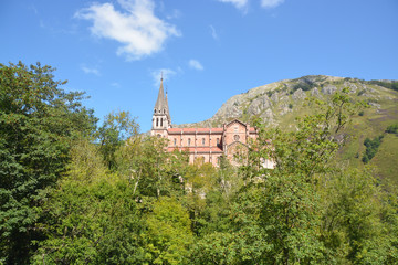 Fototapeta premium Santuario de Covadonga, Asturias, España