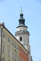 Fototapeta na wymiar Dreieinigkeitskirche in Regensburg