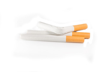 Cigarette tobacco with a filter standard