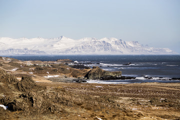 East fiords in Iceland