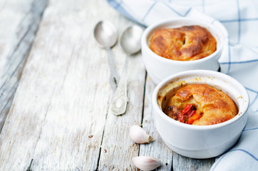 meat vegetables potpie