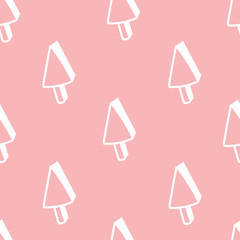 Hand-drawn arrow seamless pattern background