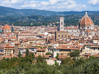 Obraz premium Panoramic view of the city of Florence