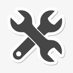 Spanner sticker