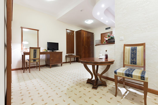 Interior of a hotel apartment