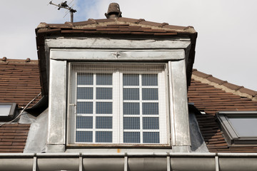 Obraz premium view of a window of a Parisian palace
