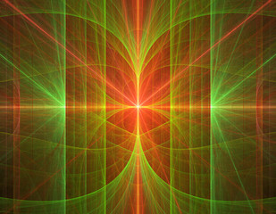 3d abstract fractal illustration background for creative design