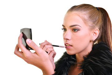femme et make up