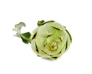 Obraz premium artichoke isolated on white