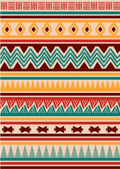 Ethnic indian pattern. 