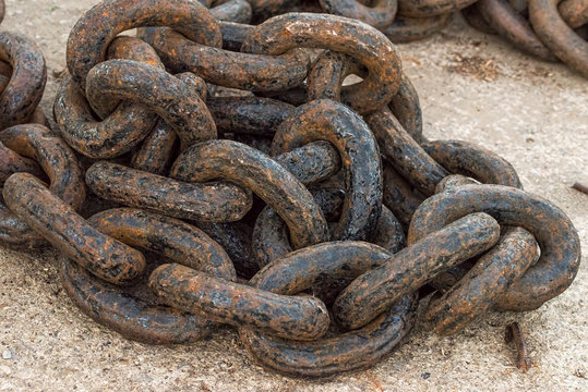 Old heavy chain