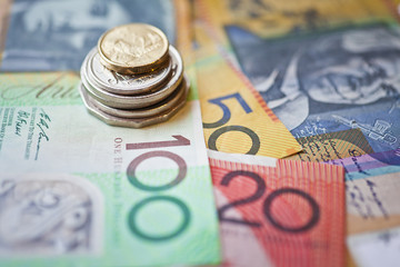 Australian money - 92810408