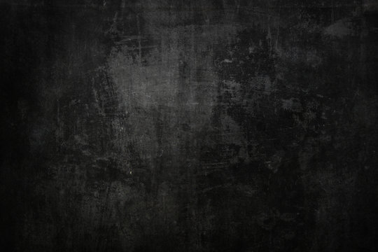 Textured Black Grunge Background