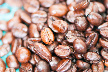 coffee beans / coffee beans closeup