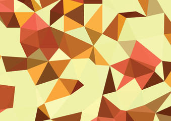 consisting background of triangles warm texture