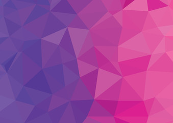 Obraz premium Abstract colorful ocean polygon background vector
