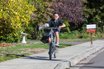 Newspaper Delivery Boy