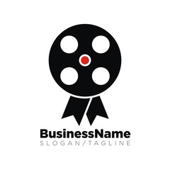 Fototapeta premium Video vector logo icon