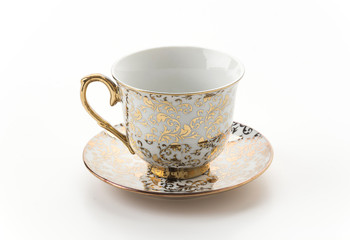 empty cup of coffee or mug