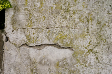 Textur, alter Putz mit Rissen