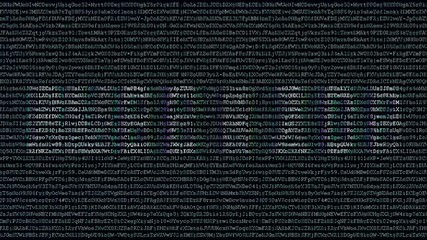 Backgound code with text dynamic password
