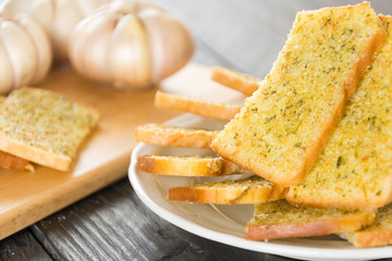 crispy bread garlic