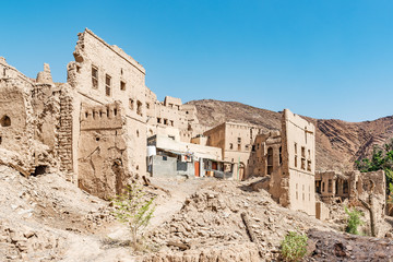 Old oasis town of the Al Khatmeen in Nizwa, Oman.