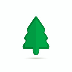  fir-tree creative logo concept