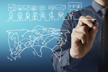  drawing social network structure