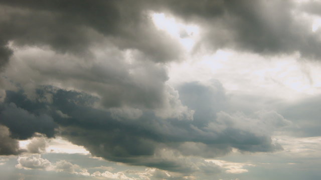 sky with thunderclouds