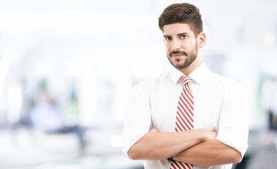 Young businessman portrait