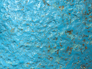 Painted blue stone texture.