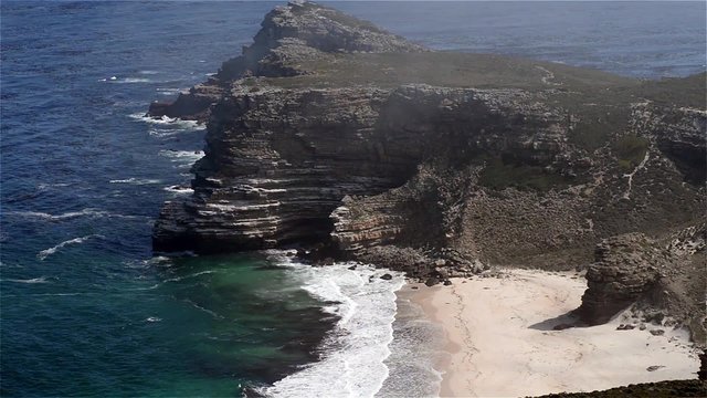 Time lapse of Cape of Good Hope in South Africa 