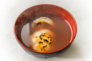 あったかおしるこ　 Snacks Japan adzuki-bean with rice cake