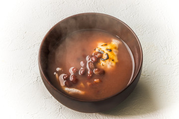 あったかおしるこ　 Snacks Japan adzuki-bean with rice cake
