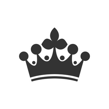 Simple Royal Crown Silhouette