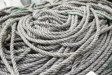 Fototapeta na wymiar Fishing rope