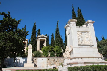 Fototapeta na wymiar Friedhof in Athen