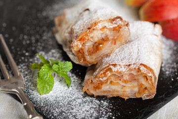 Apple strudel 