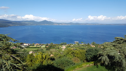 Fototapeta premium Lago di Bracciano