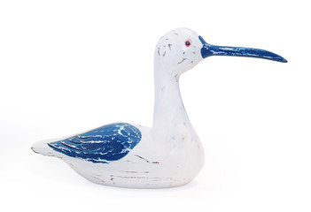 wooden toy on a white background