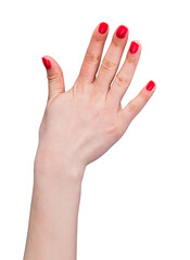 women hand
