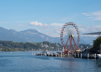 Riesenrad Luzern Vierwaldstättersee