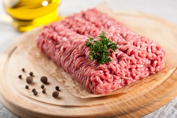Raw minced meat